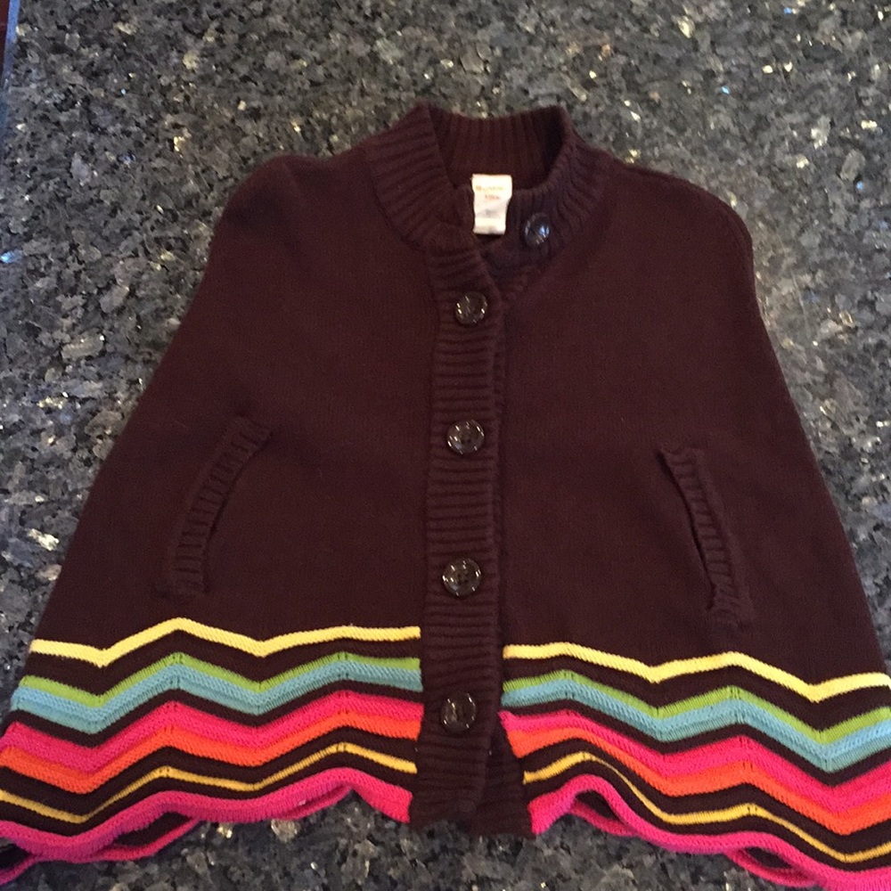 NWOT Girls Gymboree Cape Jacket